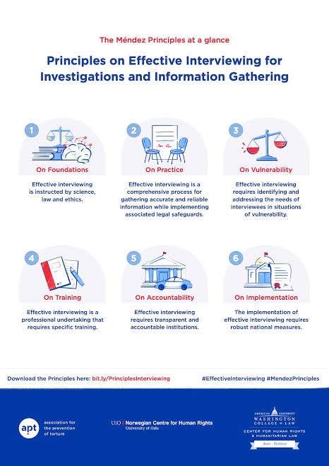 The Méndez Principles on Effective Interviewing and Interrogation — ClubFed featuring Mark Fallon