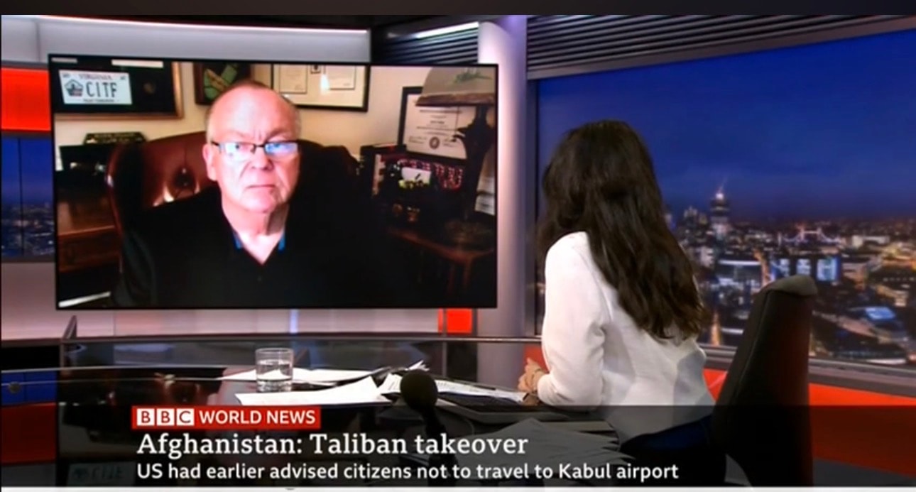 Mark Fallon on BBC World News — Afghanistan: Taliban Takeover