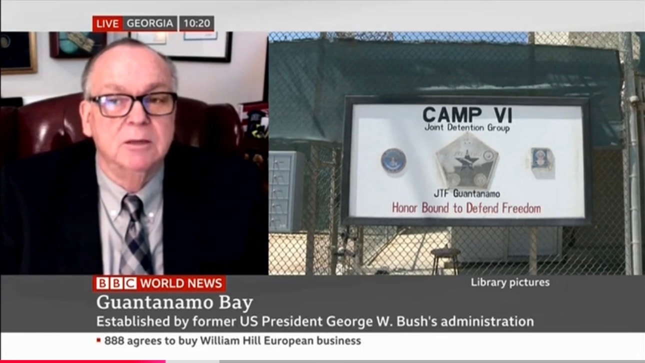 Mark Fallon on BBC World News — Guantanamo Bay: Camp VI